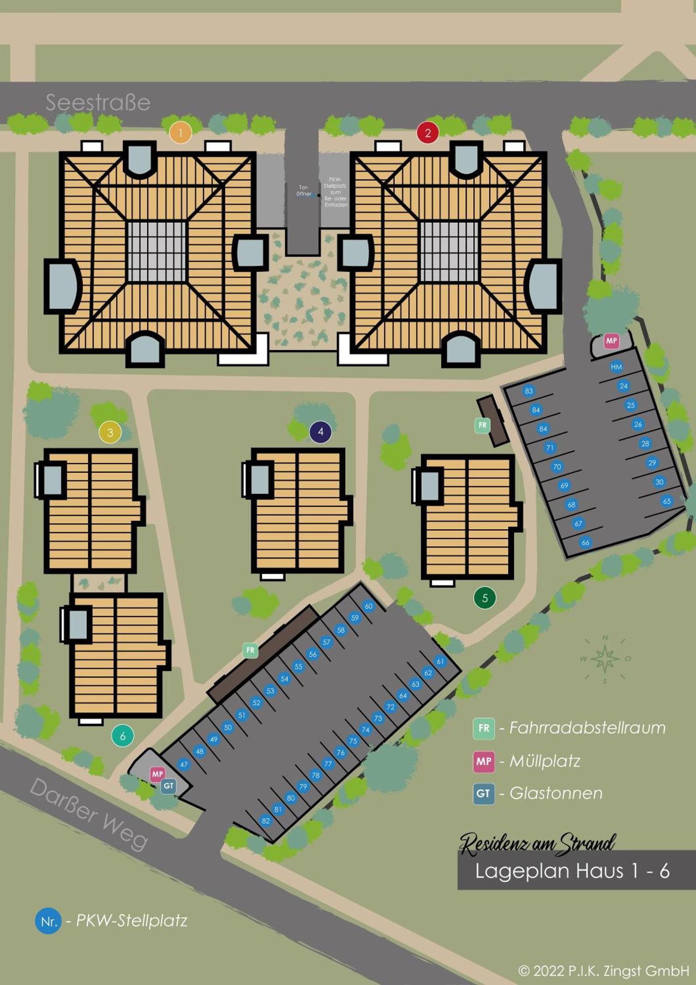 Residenz Am Strand Ostseeglueck - Wohnung 1-13 青斯特 外观 照片